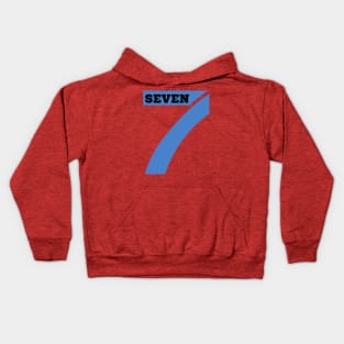 Seven Warriors Volleyball team Kids Hoodie